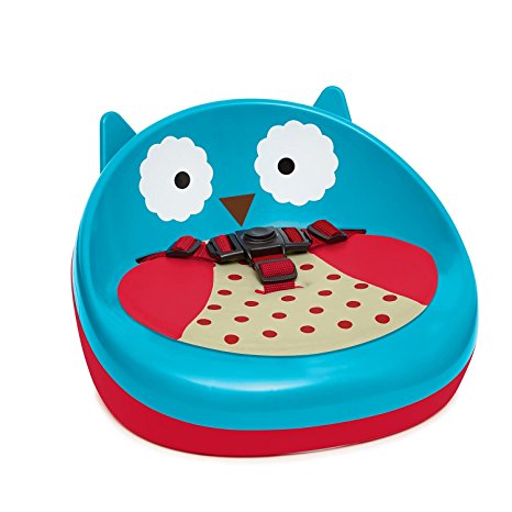 Skip Hop Zoo Owl Booster Seat, Blue