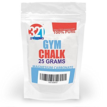 25 Gram ( 0.88 oz ) Bag of Loose Gym Chalk