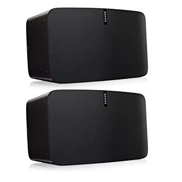 Sonos Play:5 Multi-Room Digital Music System Bundle (2 - Play:5 Speakers) - Black