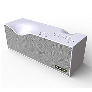 Bluetooth Speakers, Portable Wireless Stereo Speaker with Built-in Microphone Support Hands-free Function, FM Radio, 2x5W Acoustic Drivers, 12 Hours Playtime