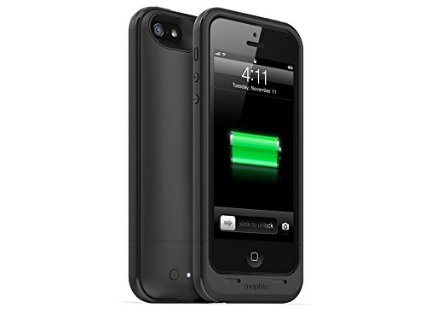 Mophie Juice Pack Plus for Iphone 5/5s (Certified Refurbished) (Black)