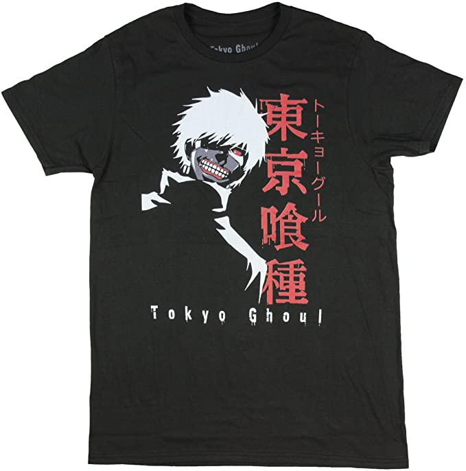 Tokyo Ghoul Character Black T-Shirt