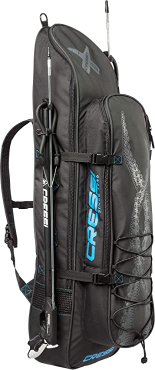 Cressi Waterproof Backpack for Freediving and Spearfishing Gear | Cooler Pocket | Piovra: Designed in Italy