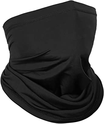 Achiou Neck Gaiter Face Scarf Mask-Dust, Sun Protection Cool Lightweight Windproof, Breathable Fishing Hiking Running Cycling