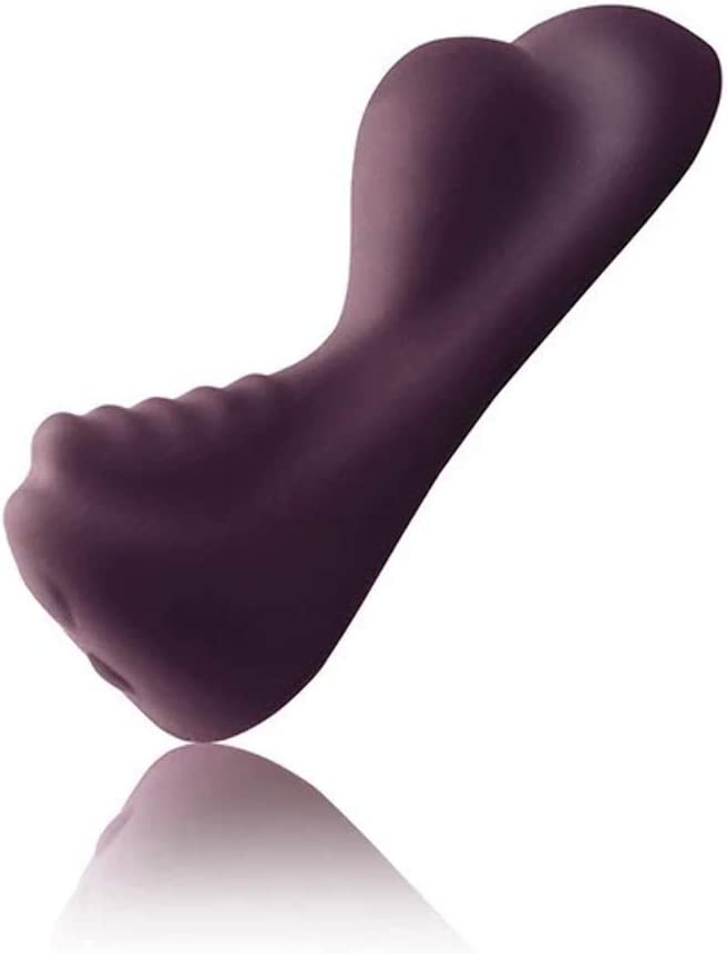 Rocks-Off Ruby Glow 10 Speed Clitoral and Vaginal Stimulator Massager - Dusk Plum Purple