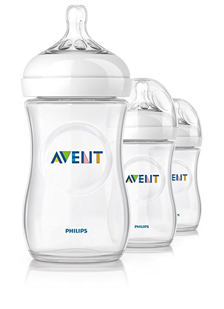 Philips Avent Natural Baby Bottles, 9 Ounce, 3 Pack