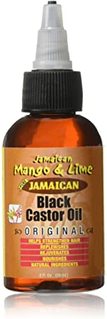 Jamaican Mango and Lime Black Castor Oil, Original, 2 Ounce