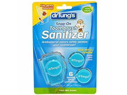 Snap-On Toothbrush Sanitizer by Dr. Tung's