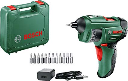 Bosch PSR Select Cordless Screwdriver with Integrated 3.6 V Lithium-Ion Battery