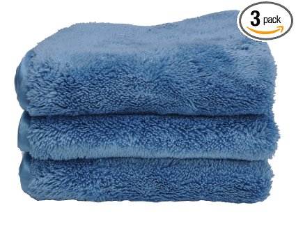 Eurow Microfiber Double Density Towels 12 X 16in 660 GSM 3-Pack