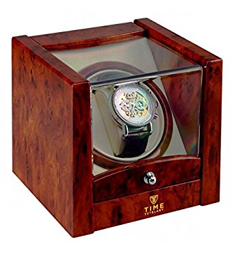 Time Tutelary Automatic Single Watch Winder - KA079 (BLACK)