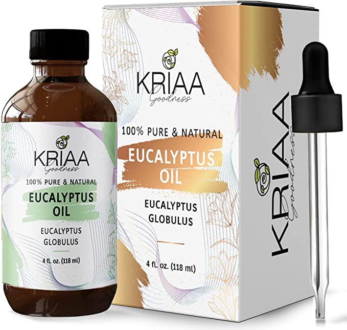 Eucalyptus Essential Oils 4Oz Large Bottle with Gift Box - 100% Pure Therapeutic-Grade Essential Oil for Aromatherapy - 4 Ounce