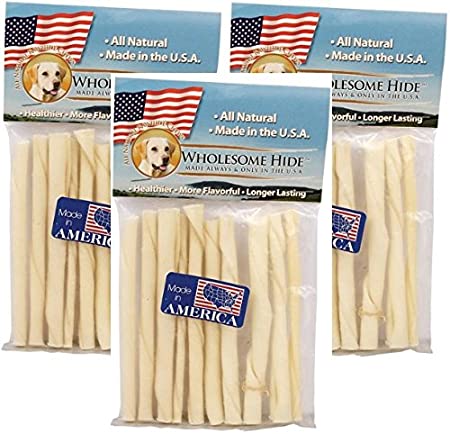Wholesome Hide� Twists 5-10 Pack (Pack of 3)