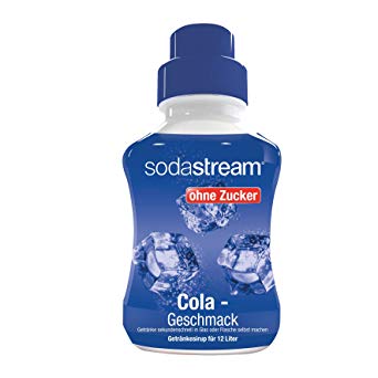 SodaStream Cola Sugar Free, 2 PACK (2 x 500ml Bottles)