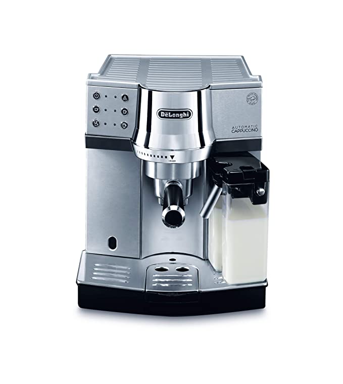 De'Longhi EC 850.M Pump Espresso & Cappuccino Machine 1450W (Metallic)