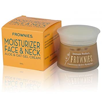 Frownies Moisturizer Face and Neck Gel Cream 50 Milliliter