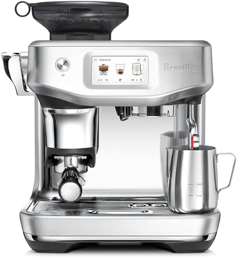 Breville the Barista Touch Impress Espresso Machine, Coffee Maker with Grinder, BES881BSS - Brushed Stainless Steel