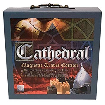 Cathedral Wood Portable Travel Strategy Board Game