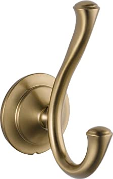 DELTA 79435-CZ 73835, Double Robe Hook, Champagne Bronze