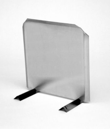 Radiant Fireback - Stainless Steel (16"w x 18"h)