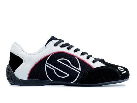 Sparco 00120246NR Esse Black Size-46 Canvas Shoe