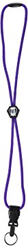 Heavy Duty Breakaway Lanyard With Detachable Key Ring by Specialist ID, Sold Individually (Purple)