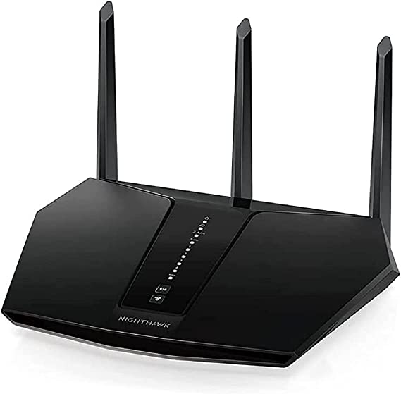 NETGEAR Nighthawk WiFi 6 Router (RAX30) – AX2400 Wireless Speed (Up to 2.4 Gbps) | Up to 2,000 sq. ft. Coverage and 20 Devices