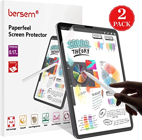 BERSEM Paper Like Screen Protector iPad pro 12.9 3rd Gen iPad pro 12.9 3rd Gen