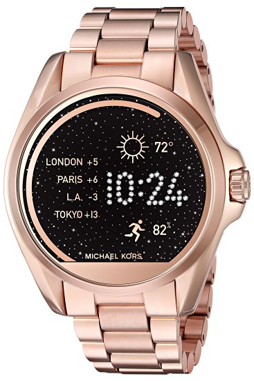 Michael Kors Access Touch Screen Rose Gold Bradshaw Smartwatch MKT5004