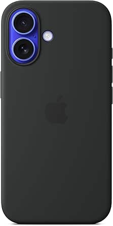 Apple iPhone 16 Silicone Case with MagSafe and Camera Control - Black ​​​​​​​