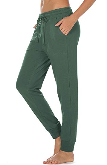 icyzone Women Sweatpants Joggers Activewear Workout Running Pants with Pockets