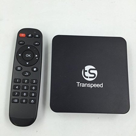 Transpeed Amlogic S905 Android 1G TV Box 64bit 2.0GHz Quad Core 4K HDMI Kodi fully Loaded H.265 Smart TV game box