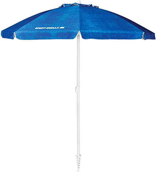 Sport-Brella Core Vented SPF 50  Upright Beach Umbrella (6-Foot)