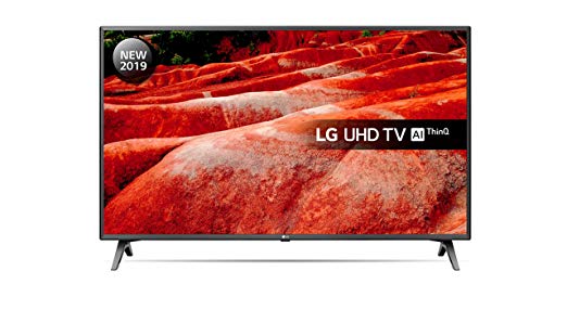 LG 55UM7510PLA 55-Inch UHD 4K HDR Smart LED TV with Freeview Play - Ceramic Black colour (2019 Model)