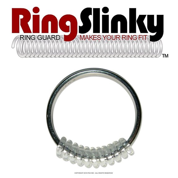 RingSlinky Ring Guard  Ring Size Reducer