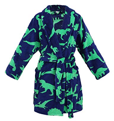 AbbyLexi Kid's Soft Plush Long-Sleeved Fleece Cover up with Pockets