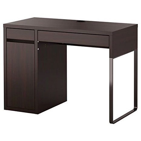 Ikea Micke Desk Black Brown