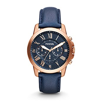 Fossil Analog Blue Dial Men's Watch - FS4835