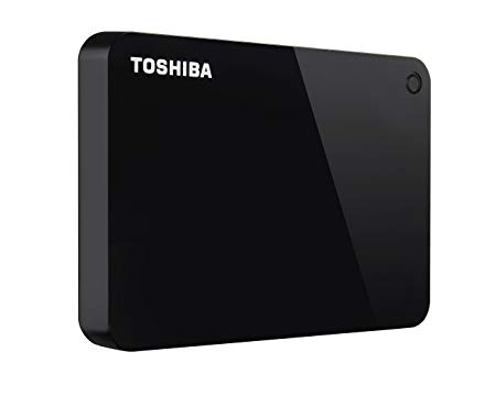 Toshiba HDTC910XK3AA Canvio Advance 1TB Portable External Hard Drive USB 3.0, Black