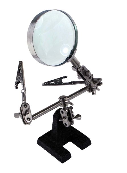 SE MZ101 Helping Hand with Magnifying Glass