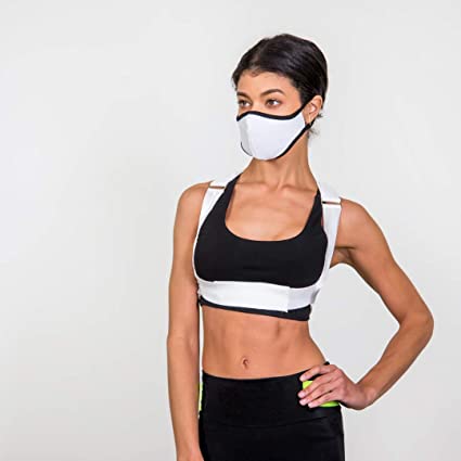 BAX-U Posture Corrector   FREE Mask, Made in AMERICA, INSTANT CORRECTION, Invented by Doctor, FSA/HSA covered, Unisex
