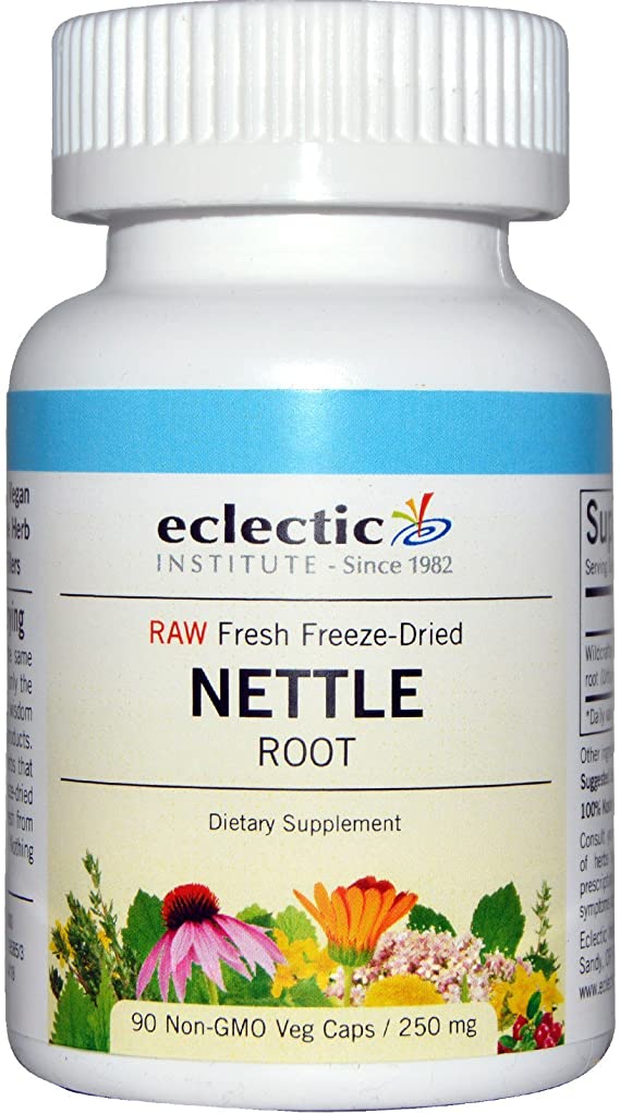 Eclectic Institute Nettle Root - 250 mg - 90 Vegetarian Capsules
