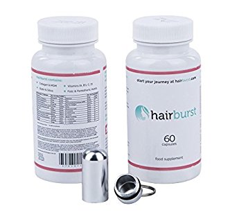 Hairburst Hair Vitamins  - 60 Capsules Per Bottle (Pack of 2)