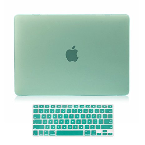 Versality Hard Case and Keyboard Cover for MacBook Pro 13.3-Inch with Retina Display, Sea Green Matte