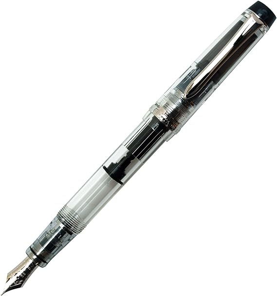 Pilot Fountain Pen Custom Heritage 92, Clear Body, FM-Nib (FKVH-15SRS-NC-FM)