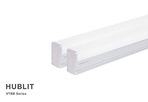 HUBLIT T5 18W Batten Tube Light (Cool White - 6000K, Pack of 2)