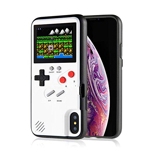 Handheld Retro Game Console Phone Case, Compatible with iPhone X Xs