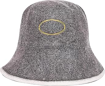 ASKOLD Sauna Hat for Women Sauna Hat for Men Sauna Cap Wool Hat to Protect Hair, Finnish Sauna Hat Felt, Banya Hat Women