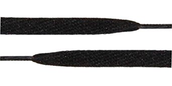 Skateboard Style Flat Shoelaces 1/2 Wide For All Shoes - 45" and 54" Lengths