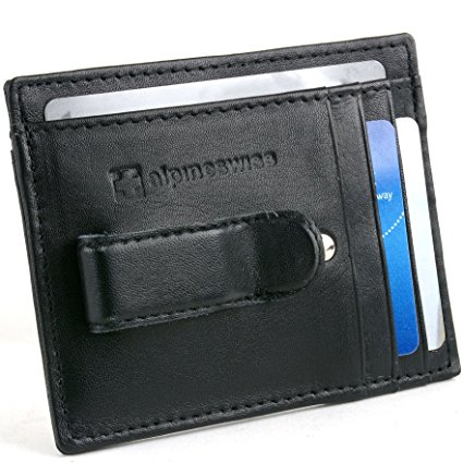 Alpine Swiss Mens Leather Wallets Money Clips Card Cases 6 Top Models To Choose